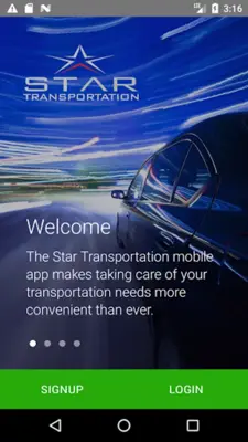 Star Transportation android App screenshot 2